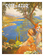 Côte d'Azur France - French Riviera - c.1947 - Fine Art Prints & Posters