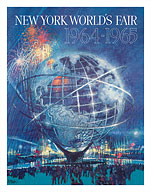 New York World's Fair 1964-1965 - Unisphere Earth Model - Fine Art Prints & Posters