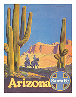 Santa Fe Railroad - Arizona - Fine Art Prints & Posters