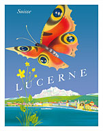 Lucerne - Suisse (Switzerland) - Butterfly - Fine Art Prints & Posters