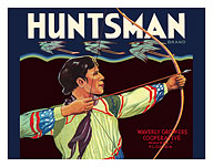 Huntsman Brand Citrus - Waverly, Florida Growers - c. 1940's - Fine Art Prints & Posters