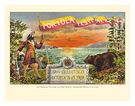Portola Festival - San Francisco, California - c. 1909 - Fine Art Prints & Posters