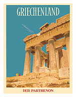 Griechenland (Greece) - Parthenon - Temple of Athena - Fine Art Prints & Posters