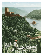 Travels in Germany (Deutschland) - Fürstenberg Castle Ruins - Rhine River - Fine Art Prints & Posters