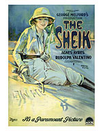 The Sheik - Motion Picture Starring Agnes Ayres and Rudolph Valentino - Fine Art Prints & Posters