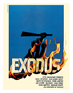Exodus Motion Picture - Jewish state of Israel - Fine Art Prints & Posters