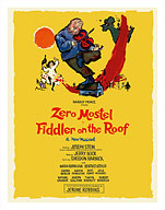Fiddler on the Roof - Starring Zero Mostel - Musical by Harold Prince - Fine Art Prints & Posters
