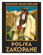 Pologne Polen Poland - Polska Zakopane (Poland resort town) - Tatras Mountains - Polish Górale (Mountaineer) - Fine Art Prints & Posters