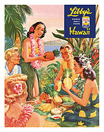 Hawaiian Luau, Libby's Pineapple Hawaii - Fine Art Prints & Posters