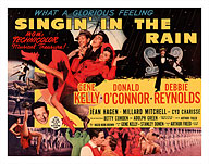 Singin' in the Rain - Starring Gene Kelly, Donald O'Connor, and Debbie Reynolds - Fine Art Prints & Posters
