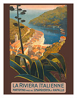 La Riviera Italienne (The Italian Riviera) - Portofino, Italy - Près de S. Margherita et Rapallo - Fine Art Prints & Posters