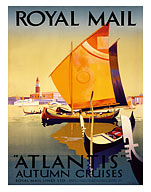 Atlantis Autumn Cruises - Royal Mail Lines Ltd. - Giclée Art Prints & Posters