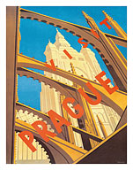 Visit Prague - Czechoslovakia - St. Vitus Cathedral, Czech Republic - Fine Art Prints & Posters