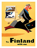 To Finland with Me - Finnish Tourist Association - Fine Art Prints & Posters