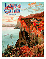 Lago di Garda (Lake Garda) - Tremosine, Italy - Fine Art Prints & Posters