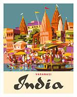 Varanasi India - Ganges River - Fine Art Prints & Posters