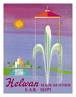 Helwan - Egypt - U.A.R. (United Arab Republic) - Health and Sunshine - Fine Art Prints & Posters
