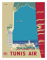 Tunisia, Africa - Tunis Air (Société Tunisienne de l'Air) - Fine Art Prints & Posters