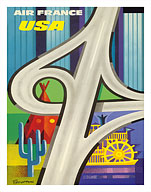 USA (United States of America) - Freeway & American Icons - Fine Art Prints & Posters