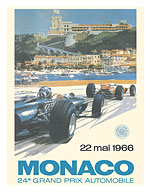 Monaco 24e Grand Prix Automobile (24th Monaco Car Racing GP) - 1966 - Monte Carlo - Formula One - Fine Art Prints & Posters