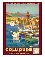 Collioure, France - Pyrénées Orientales (Eastern Pyrenees) - Fine Art Prints & Posters