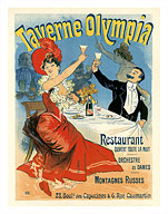 Taverne Olympia Restaurant - Art Nouveau - La Belle Époque - Giclée Art Prints & Posters