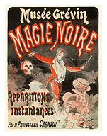 Black Magic (Magie Noire) - by Professor Carmelli - Instantaneous Apparitions - Fine Art Prints & Posters