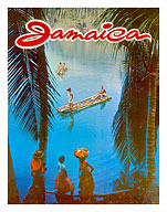 Jamaica Canoes - Fine Art Prints & Posters