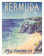 Bermuda - via Pan American World Airways - Fine Art Prints & Posters