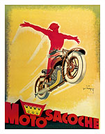 Motosacoche - Swiss Motorcycle Company - Giclée Art Prints & Posters