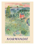 Normandie, France - SNCF (French National Railway Company) - Fine Art Prints & Posters