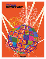 1964 New York World’s Fair - Unisphere Globe - Fine Art Prints & Posters