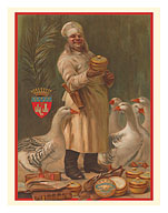 Pâté Tivollier - French Foie Gras - Toulouse - c. 1910 - Fine Art Prints & Posters