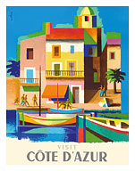 Visit Côte D'Azur - France - The French Riviera - Fine Art Prints & Posters