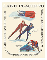 Lake Placid - 1978 World Championships - World Sprint & Bobsledding - Fine Art Prints & Posters