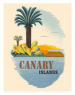 Canary Islands - Palm Trees and Cactus - Fine Art Prints & Posters