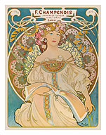 F. Champenois - Printer, Publisher (Imprimeur-Éditeur) - Paris, France - c. 1898 - Fine Art Prints & Posters