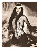 Pele's Sister - Namakaokahai, Hawaiian Sea Goddess - c. 1960's - Giclée Art Prints & Posters