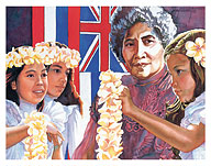 Tribute to Hawaiian Queen Liliuokalani (Ka Ho‘okupu iā Ka Mō‘ī ‘O Lilu‘uokalani) - Fine Art Prints & Posters