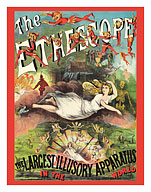 The Ethescope - The Largest Illusory Apparatus in the World - c. 1870 - Giclée Art Prints & Posters
