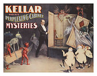 Harry Kellar and His Perplexing Cabinet Mysteries - c. 1894 - Fine Art Prints & Posters