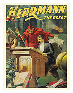 Leon Herrmann the Great - c. 1900 - Fine Art Prints & Posters