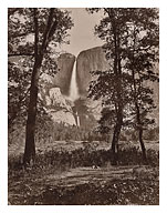 Yosemite Falls - Yosemite Valley, California - c. 1865 - Giclée Art Prints & Posters