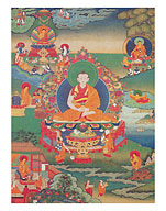 Scenes From The Life Of Buddha Shakyamuni - Fine Art Prints & Posters