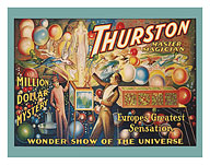 Thurston Master Magician - Million-Dollar Mystery - c. 1929 - Fine Art Prints & Posters