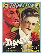 Danté the Magician - in Thurston-Kellar Mysteries - c. 1936 - Fine Art Prints & Posters