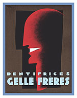 Toothpastes (Dentifrices) - Gellè Fréres - c. 1927 - Fine Art Prints & Posters