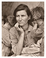 Migrant Mother, Nipomo, California - c. 1936 - Fine Art Prints & Posters