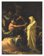 The Spirit of Samuel Appears to Saul at the House of the Witch Endor - c. 1668 - Giclée Art Prints & Posters