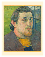 Self-Portrait - Dedicated to French Artist Eugène Carrière - c. 1888 - Fine Art Prints & Posters